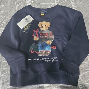 Polo by Ralph Lauren Navy Bear Sweatshirt